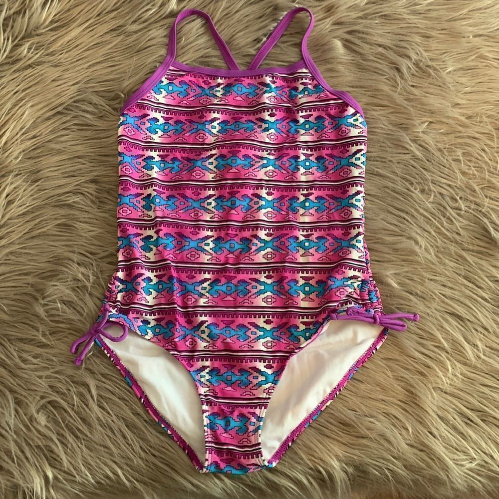 Girls Fashion Swimsuit Swimwear One-Piece 12
